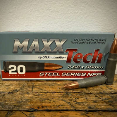 MaxxTech 7.62x39 123gr FMJ