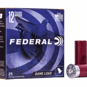 Federal 12 Gauge Game Load Ammo #8 Shot 1 Ounce