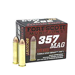 357 Magnum TUI 125gr Fort Scott Munitions