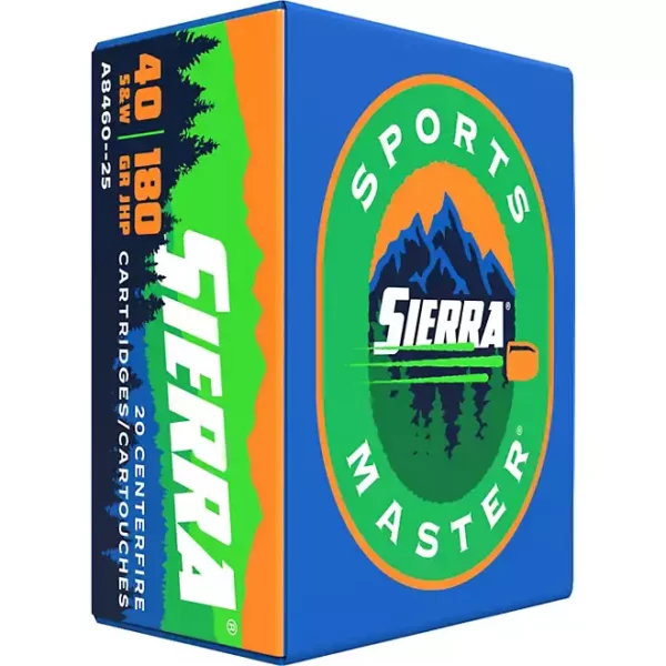 Sierra Bullets 40 S&W box