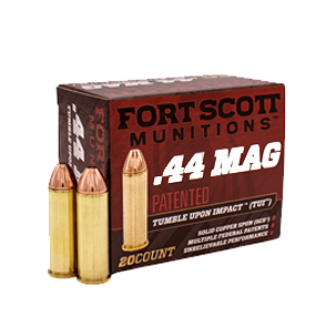 Box of Fort Scott Munitions 44 Magnum TUI