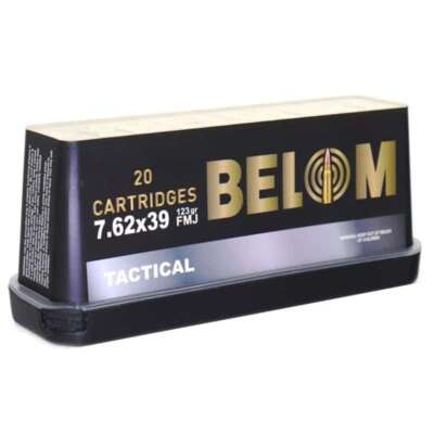 Belom 7.62x39mm M67 123gr FMJ