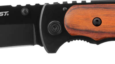 COAST FX411 Frame Lock Wood Handle Folding Knife