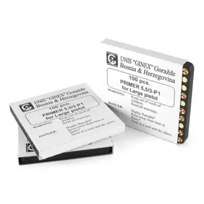Unis GINEX Large Pistol Primers