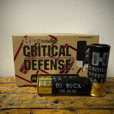 Hornady Critical Defense 12 Gauge 00 Buckshot 8 Pellets