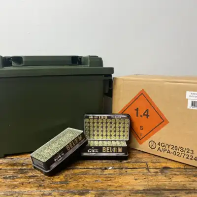 Belom 9mm Luger 124gr 1000 Round Stash-Pack FREE SHIPPING