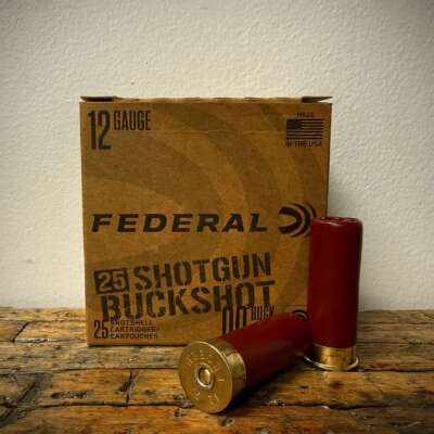 Federal 12 Gauge 2 3/4" 00 Buckshot 9 Pellets