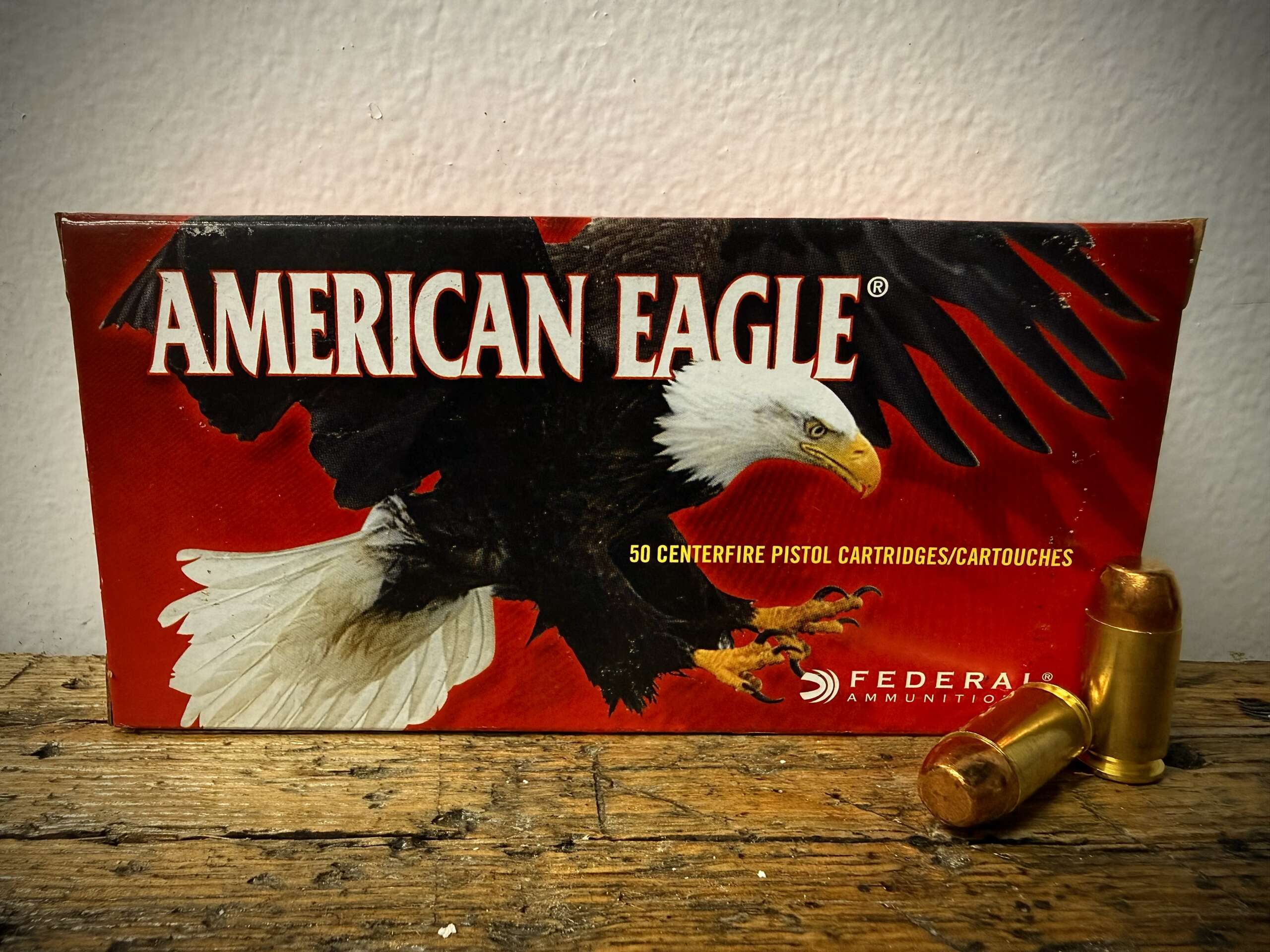 Federal American Eagle 40 S&W Ammo 180gr FMJ