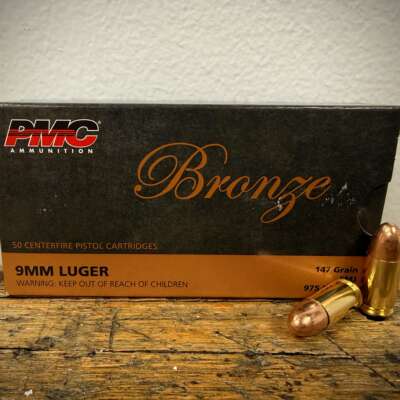 PMC Bronze 9mm Ammo 147gr FMJ