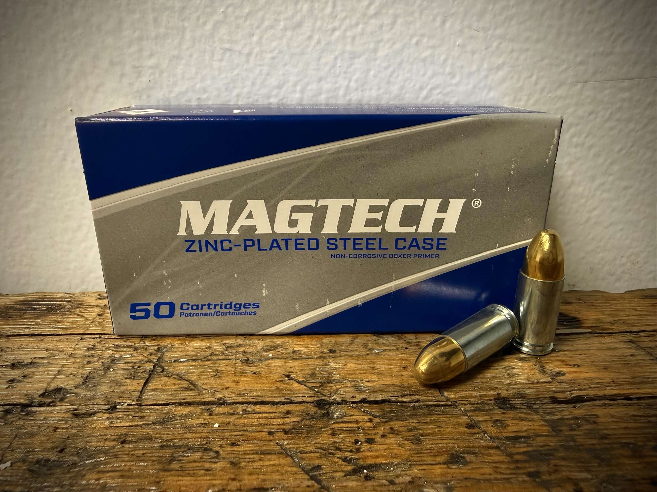 Magtech Steel Case 9mm Ammo 115gr FMJ