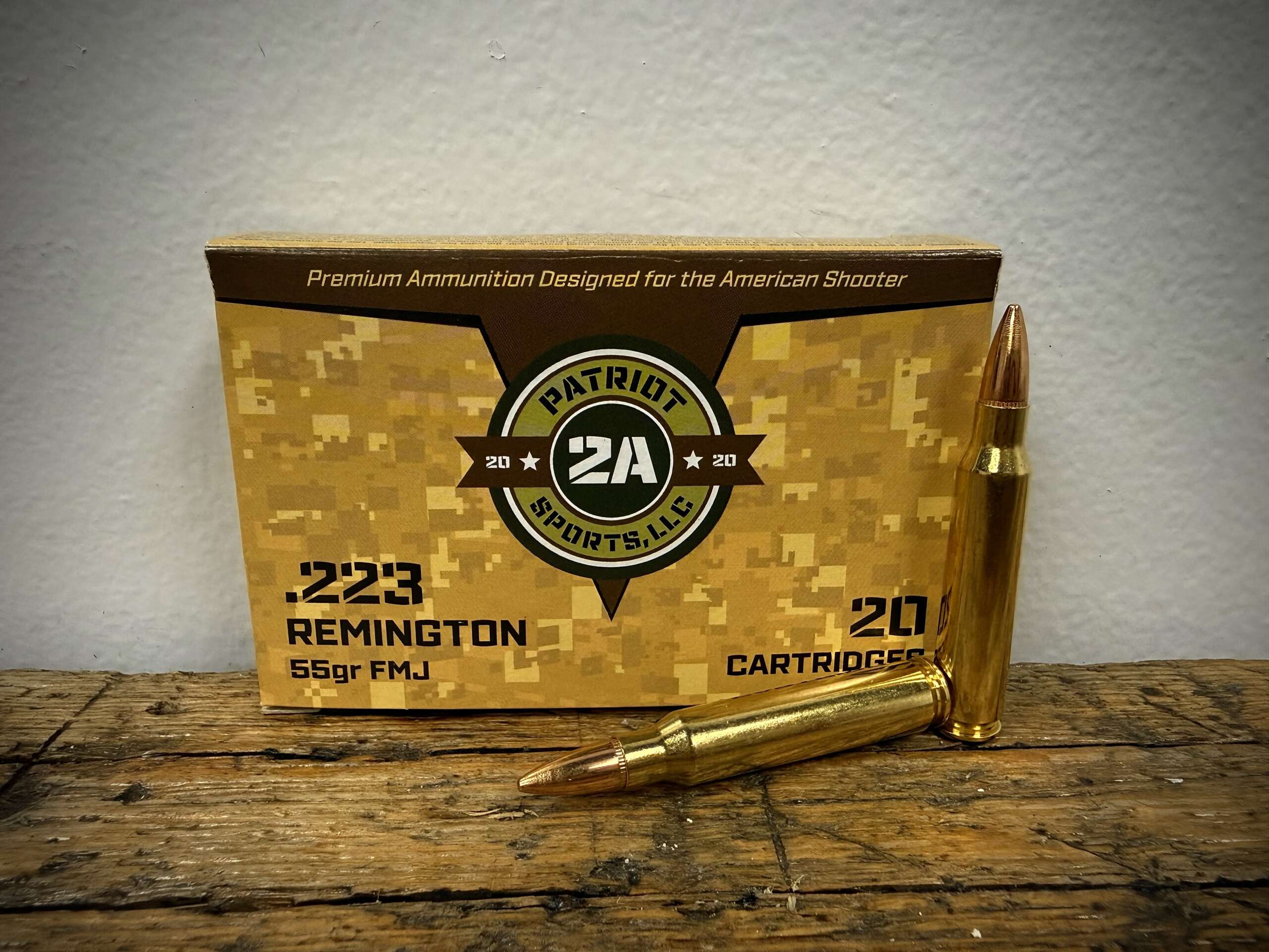 Patriot Sports 223 Remington Ammo 55gr FMJ