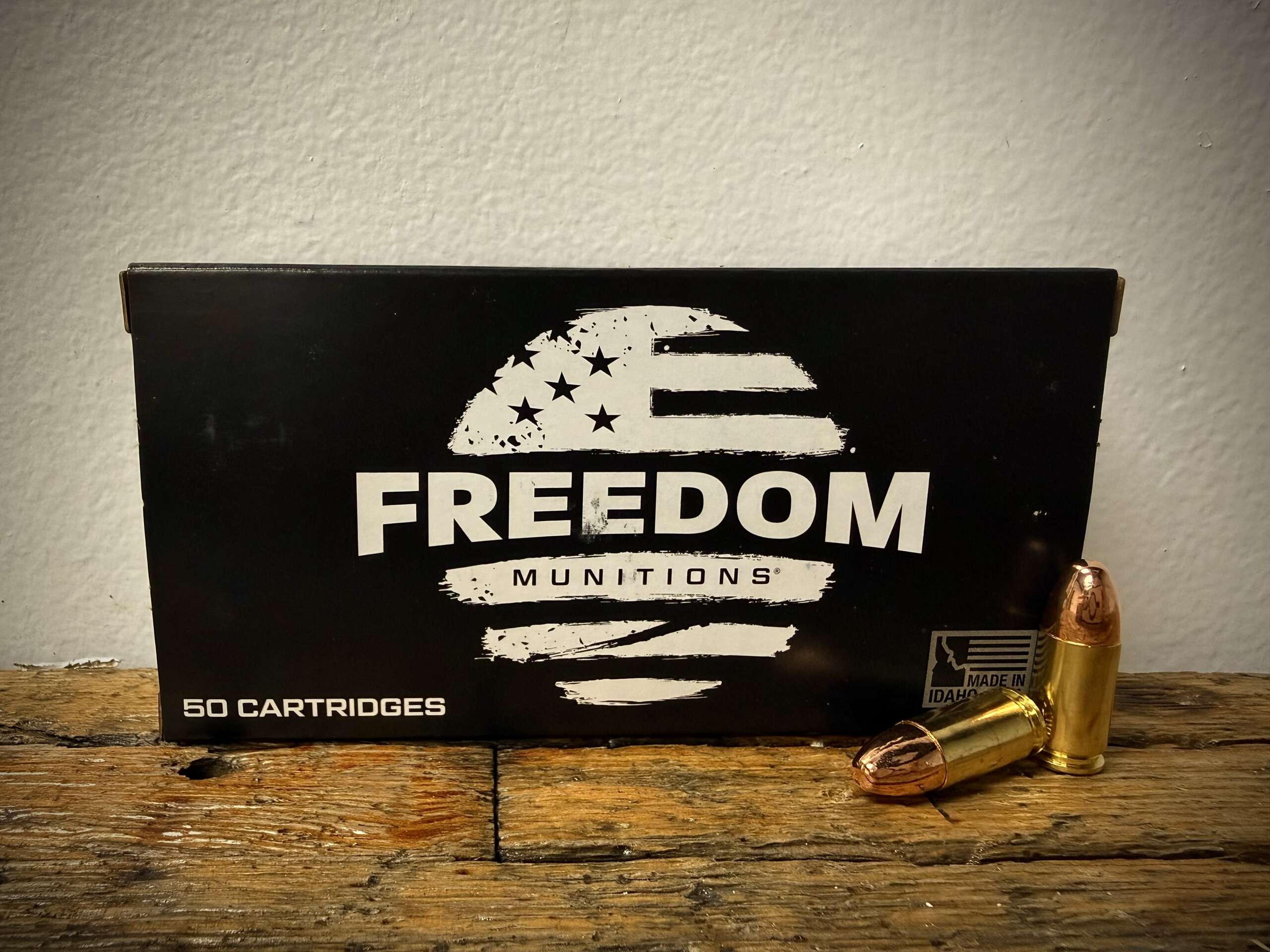 Freedom Munitions 9mm Luger Ammunition 115 Grain FMJ