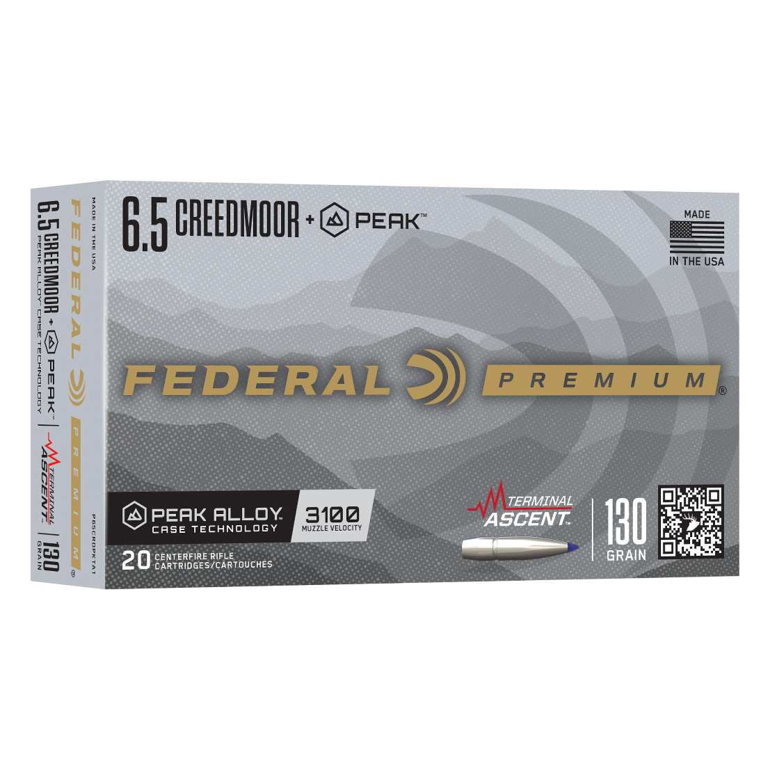 Federal 6.5 Creedmoor +Peak