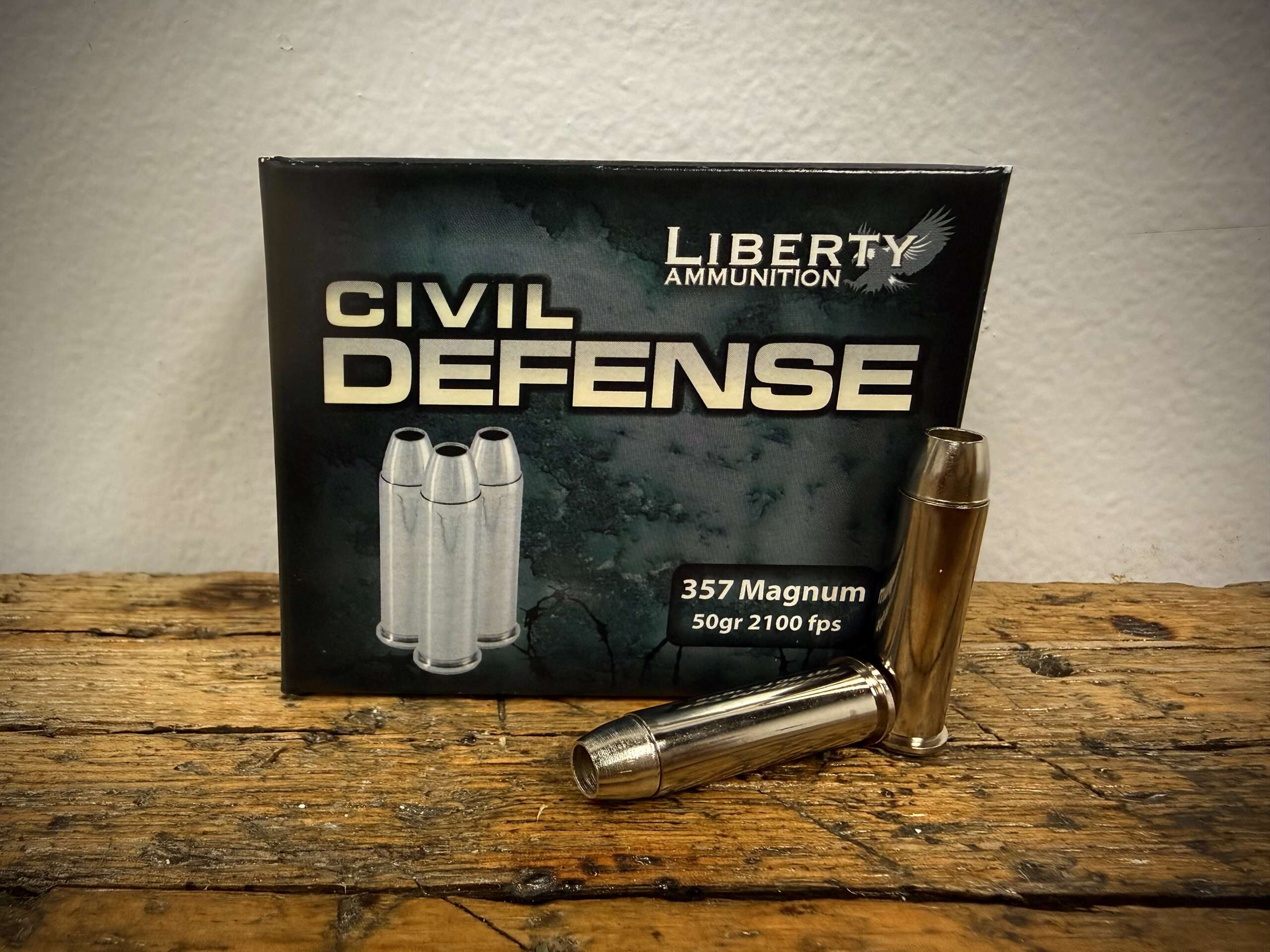Liberty Civil Defense 357 Magnum Ammo 50 Grain Hollow Point
