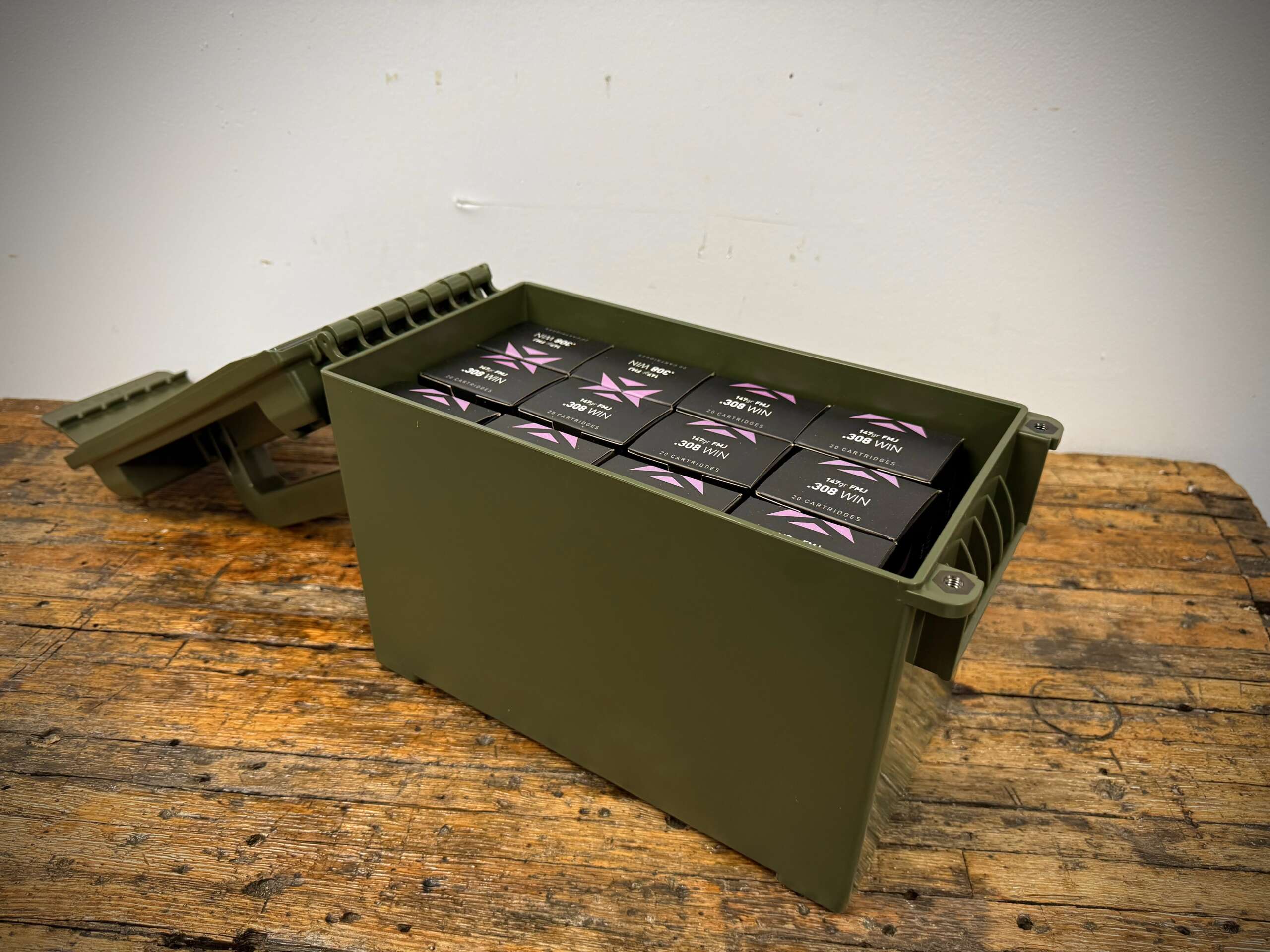 Igman .308 Winchester 147gr FMJ with FREE Ammo Can, FREE Shipping