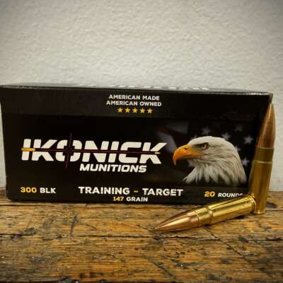 Ikonick 300 AAC Blackout Ammo 147 Grain FMJ