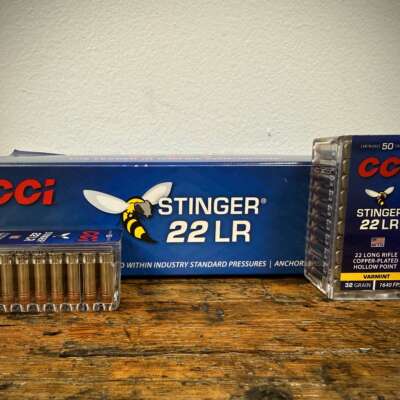 CCI Stinger 22LR Ammo 32gr CPHP