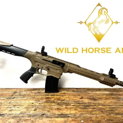 Gensan PTM5 Semi-Auto AR12 -12 Gauge Shotgun FDE