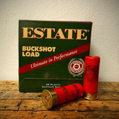 ESTATE 12 Gauge 2 3/4" 00 Buckshot 9 Pellets