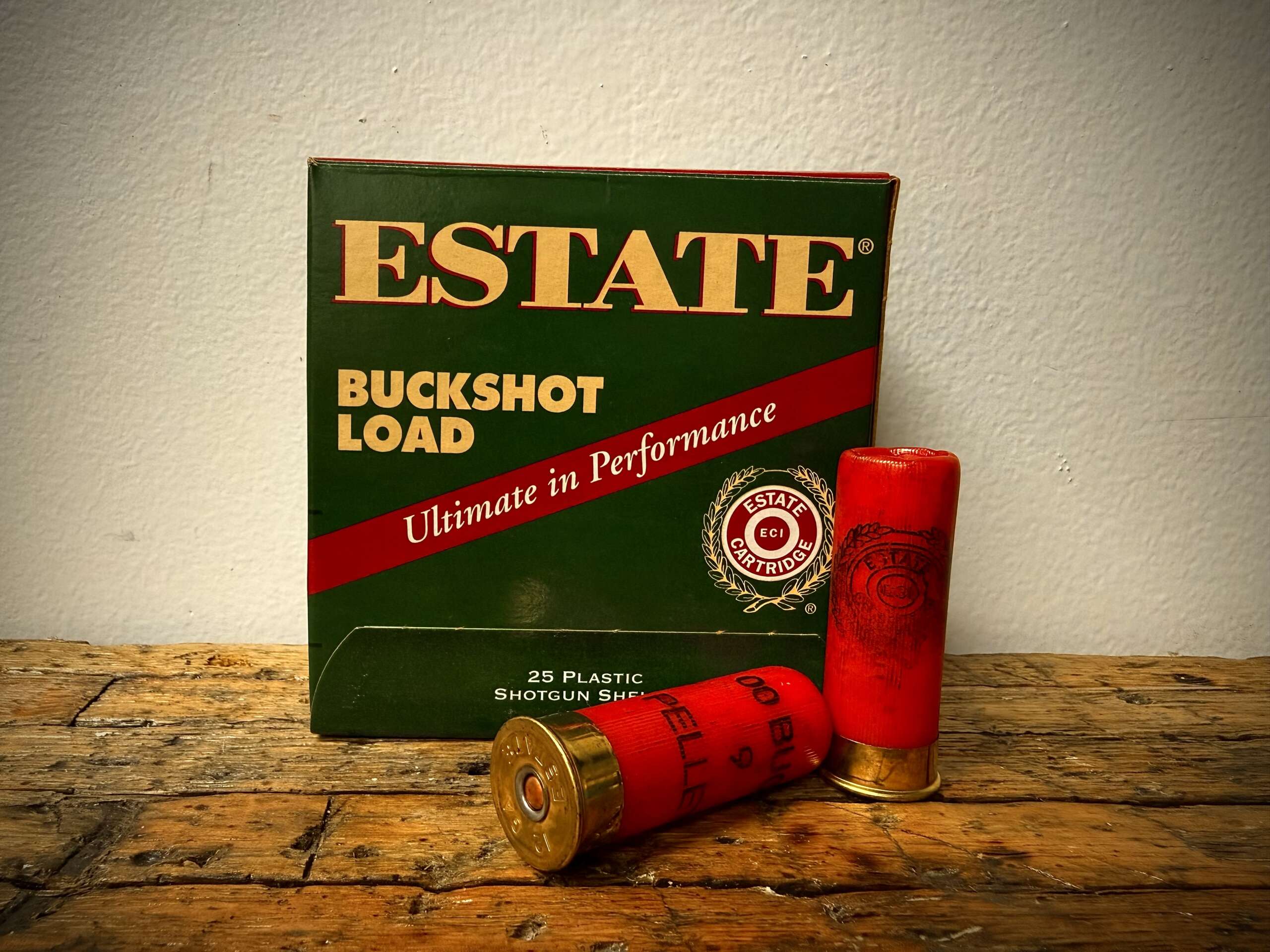 ESTATE 12 Gauge 2 3/4" 00 Buckshot 9 Pellets